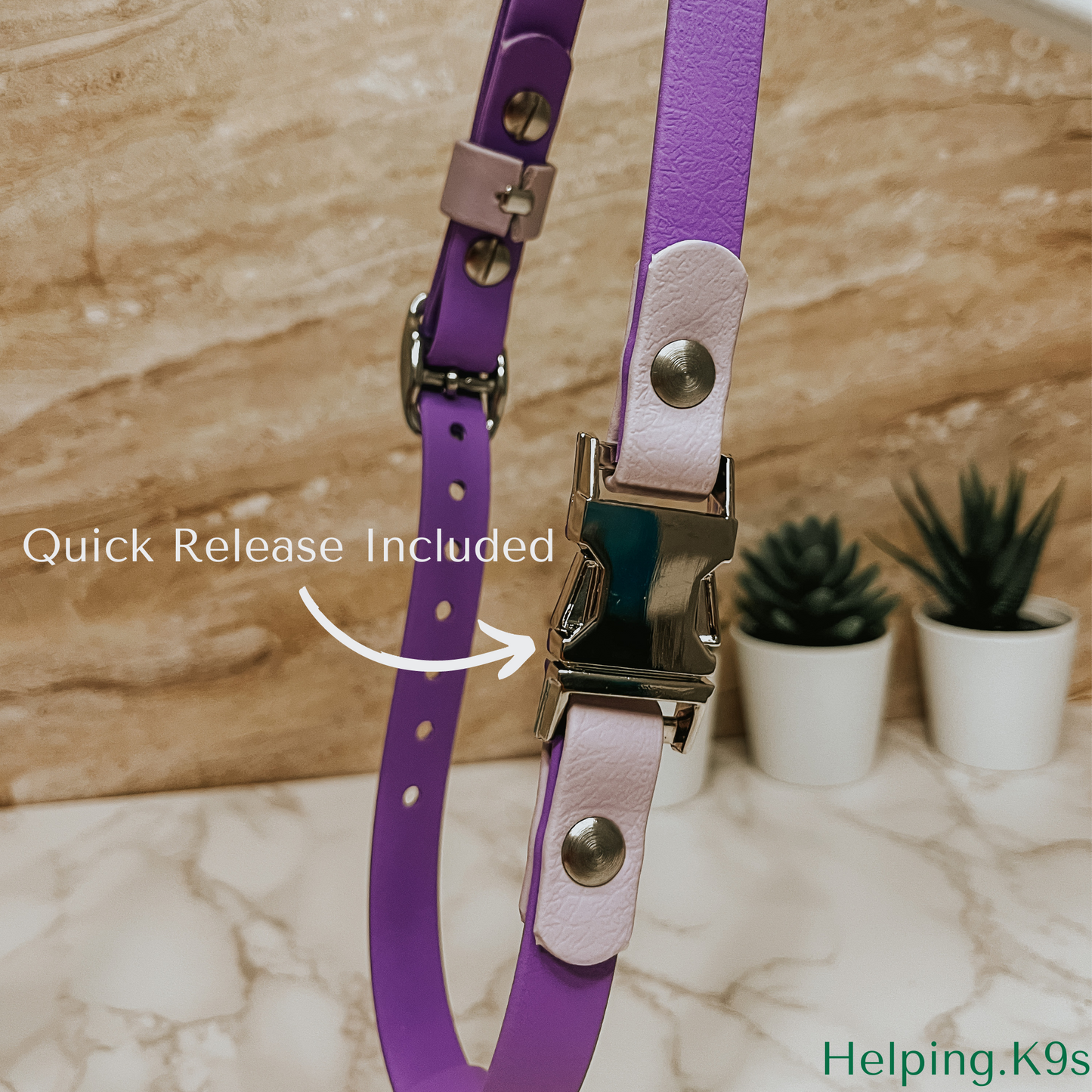 Custom BioThane® Dog Harness – Waterproof Multipurpose Harness, 5/8" Wide for Small Dogs, Handmade in USA
