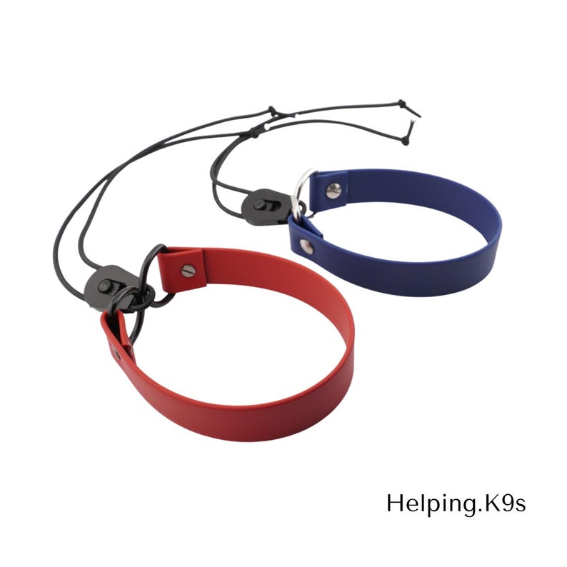 E-Collar Bungee Strap – 1" BioThane® Replacement Collar for Dogtra, Garmin & E-Collar Technologies, Waterproof & Handmade in USA