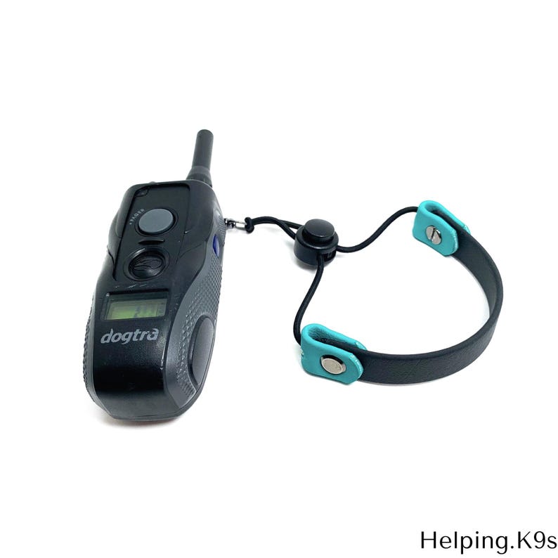 Adjustable BioThane® Bungee Wrist Strap – Waterproof E-Collar Replacement Band for Dogtra, Garmin, SportDog & E-Collar Technologies