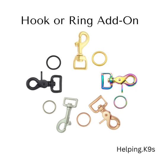Snap Hook or Ring Add On