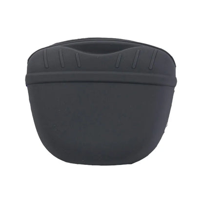 Everyday Silicon Teat Pouch – Waterproof Training Treat Bag, Easy-Open Snack Holder for Dog Training & Walks