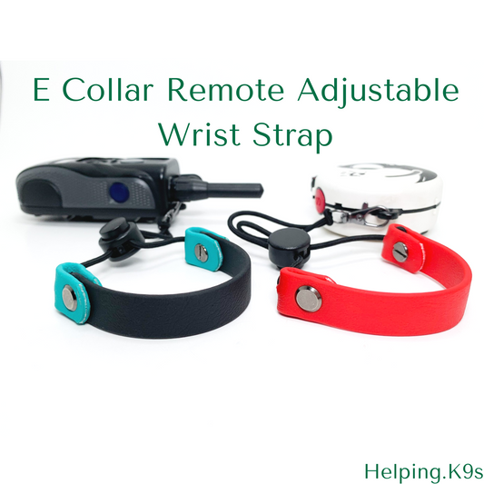 Adjustable Biothane Bungee Wrist Strap for Ecollars, E Collar Technologies, Dogtra, Garmin, Sport Dog Wrist Strap