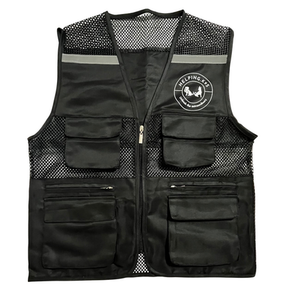 Dog Training Vest – Lightweight Mesh Trainer’s Vest with Multi Pockets for Treats, Toys & Training Gear by Helping.K9s