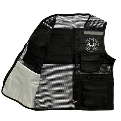 Dog Training Vest – Lightweight Mesh Trainer’s Vest with Multi Pockets for Treats, Toys & Training Gear by Helping.K9s