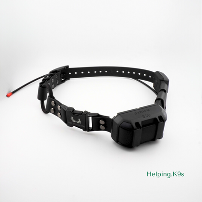 GPS Collar Strap for Garmin and Dogtra Trackers made from USA Biothane, E Collar GPS Strap Adjustable with Quick Release