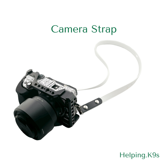 Durable Handsfree Camera Strap in USA-Made Biothane® - Leather-Free Alternative