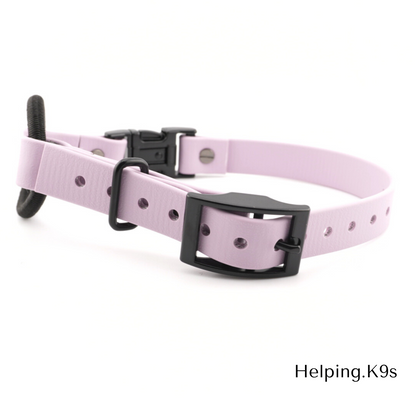 3/4" Quick Release Bungee E-Collar Strap – BioThane® Replacement for Dogtra, Garmin & E-Collar Technologies, Waterproof & Handmade in USA
