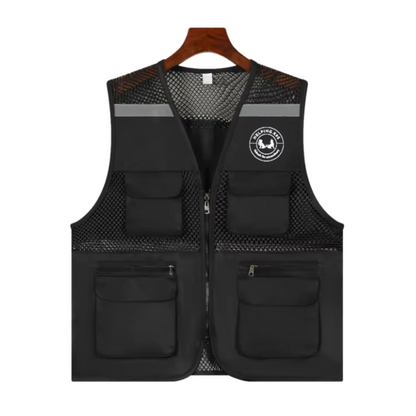 Dog Training Vest – Lightweight Mesh Trainer’s Vest with Multi Pockets for Treats, Toys & Training Gear by Helping.K9s
