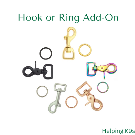 Snap Hook or Ring Add On