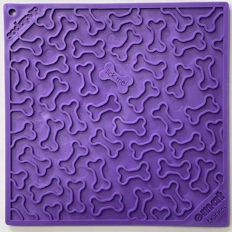 SODA PUP Bones Design eMat Enrichment Lick Mat