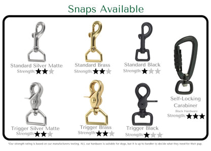Short BioThane® Leash Handle – Waterproof Traffic Handle & Leash Extender, 5/8" or 3/4" Wide, Custom Color with Brass Hardware, Handmade in US