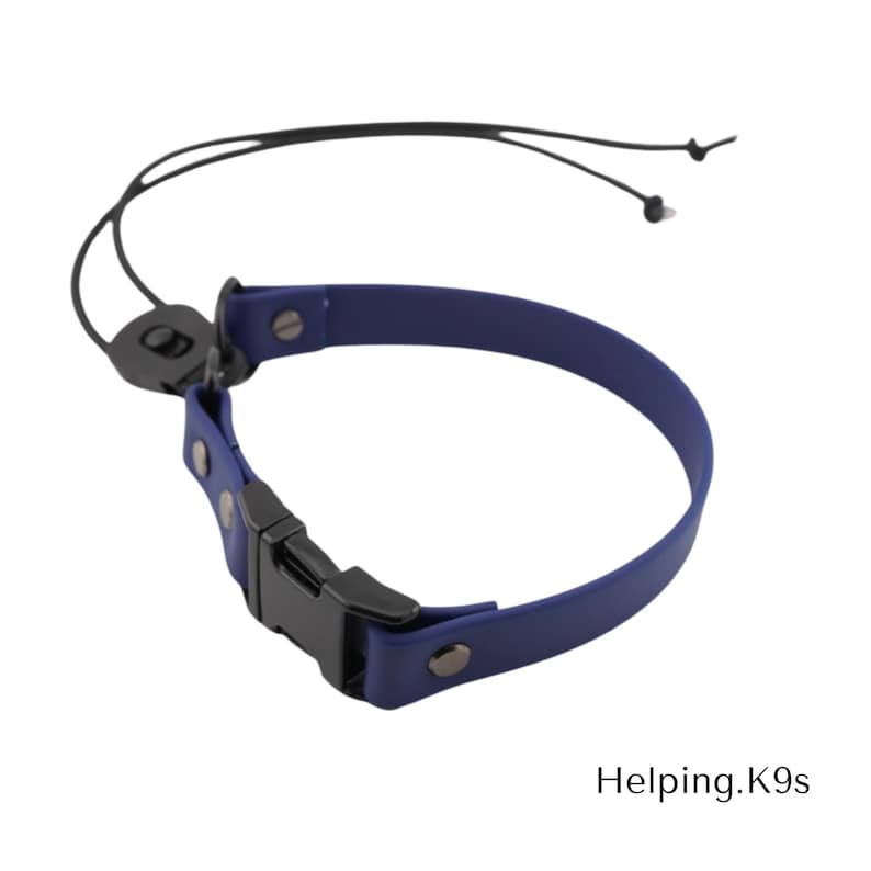 E-Collar Bungee Strap with Quick Release Buckle – 1" BioThane® Replacement Collar for Dogtra, Garmin & E-Collar Technologies, Waterproof & Handmade in USA