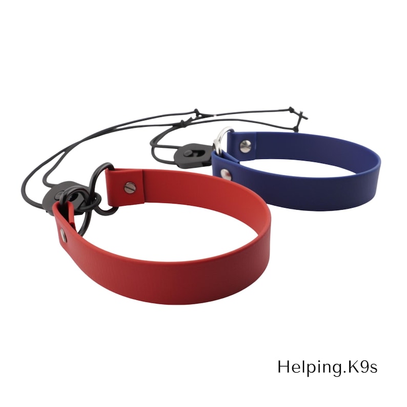 E-Collar Bungee Strap – 1" BioThane® Replacement Collar for Dogtra, Garmin & E-Collar Technologies, Waterproof & Handmade in USA