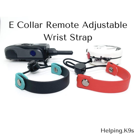 Adjustable BioThane® Bungee Wrist Strap – Waterproof E-Collar Replacement Band for Dogtra, Garmin, SportDog & E-Collar Technologies