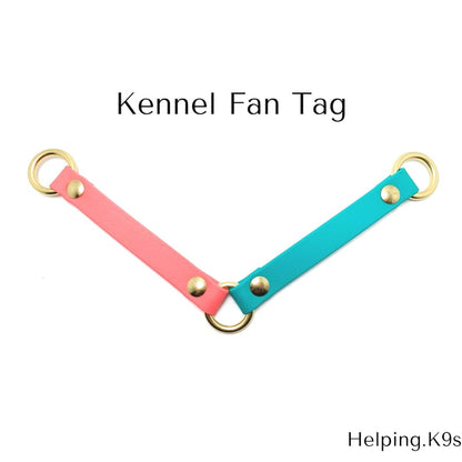 BioThane® Fan Holder for Ruffland Kennels – Fits Gen 1 Ryobi Fan, Waterproof Travel Accessory for Dogs, Handmade in USA