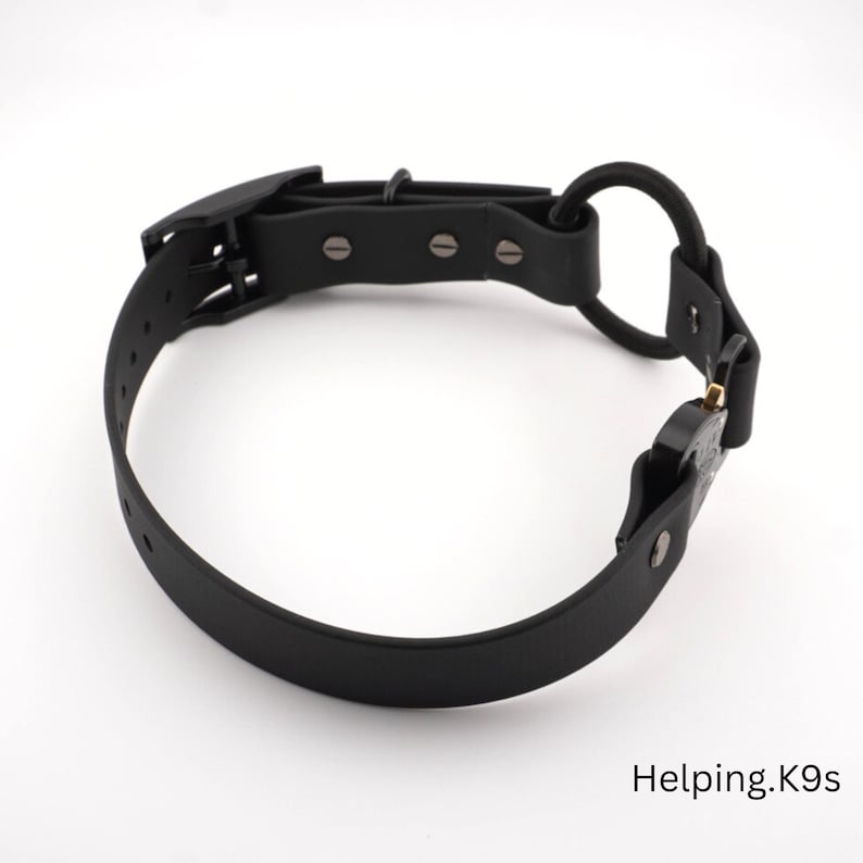1" Quick Release COBRA® Bungee E-Collar Strap – BioThane® Replacement for Dogtra, Garmin & E-Collar Technologies, Waterproof & Handmade in USA