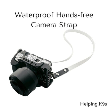 Handsfree Camera Strap – Durable BioThane® Waterproof Camera Harness, Leather-Free Alternative, Custom Colors, Handmade in USA